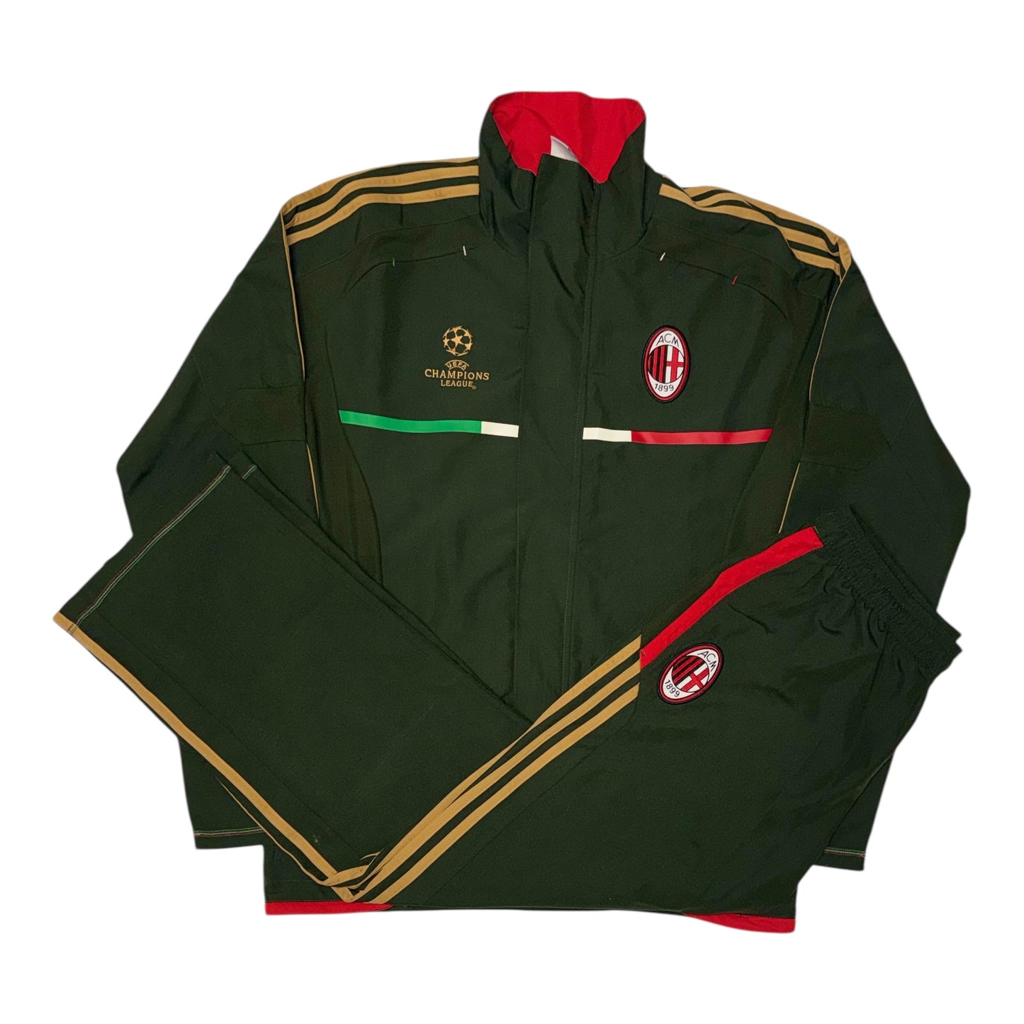 AC Milan Tracksuit Dunkelgrün (L)