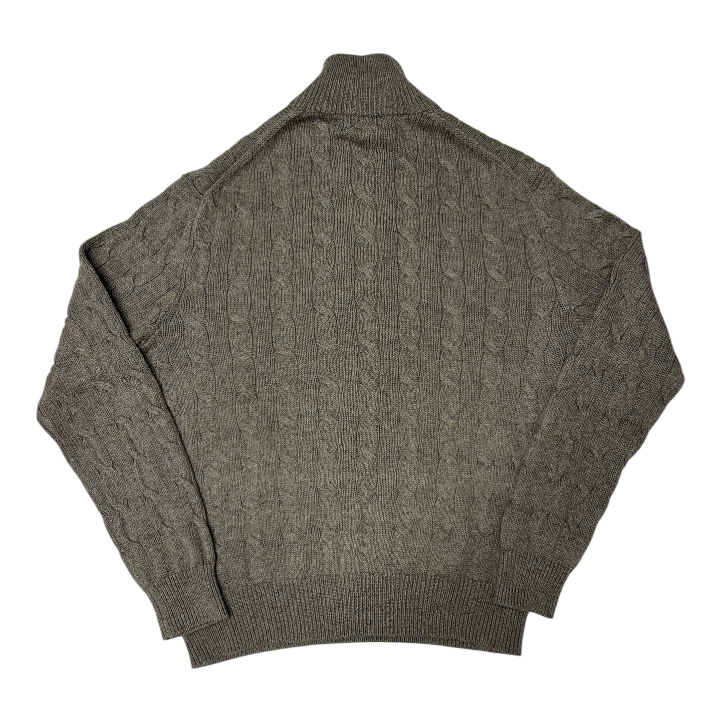 Ralph Lauren Cable Knit 1/4 Zipper (S)